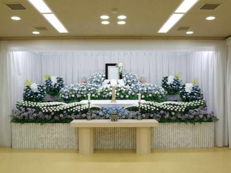 愛典福島屋が施行した祭壇の写真