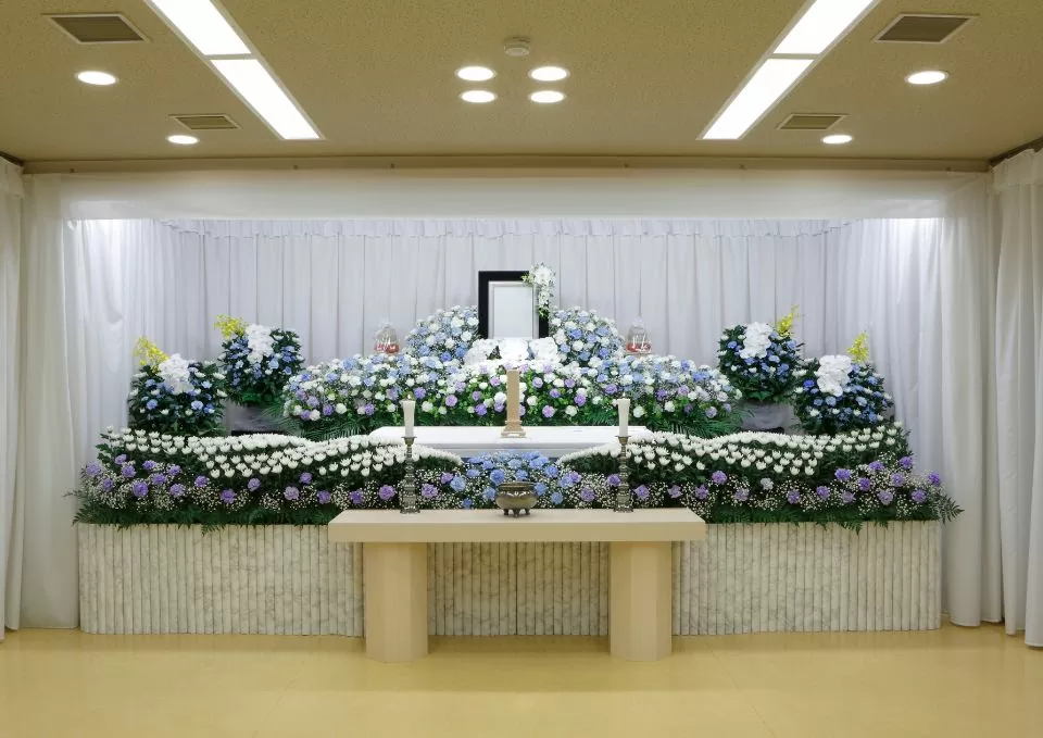 愛典福島屋で施工した祭壇の写真